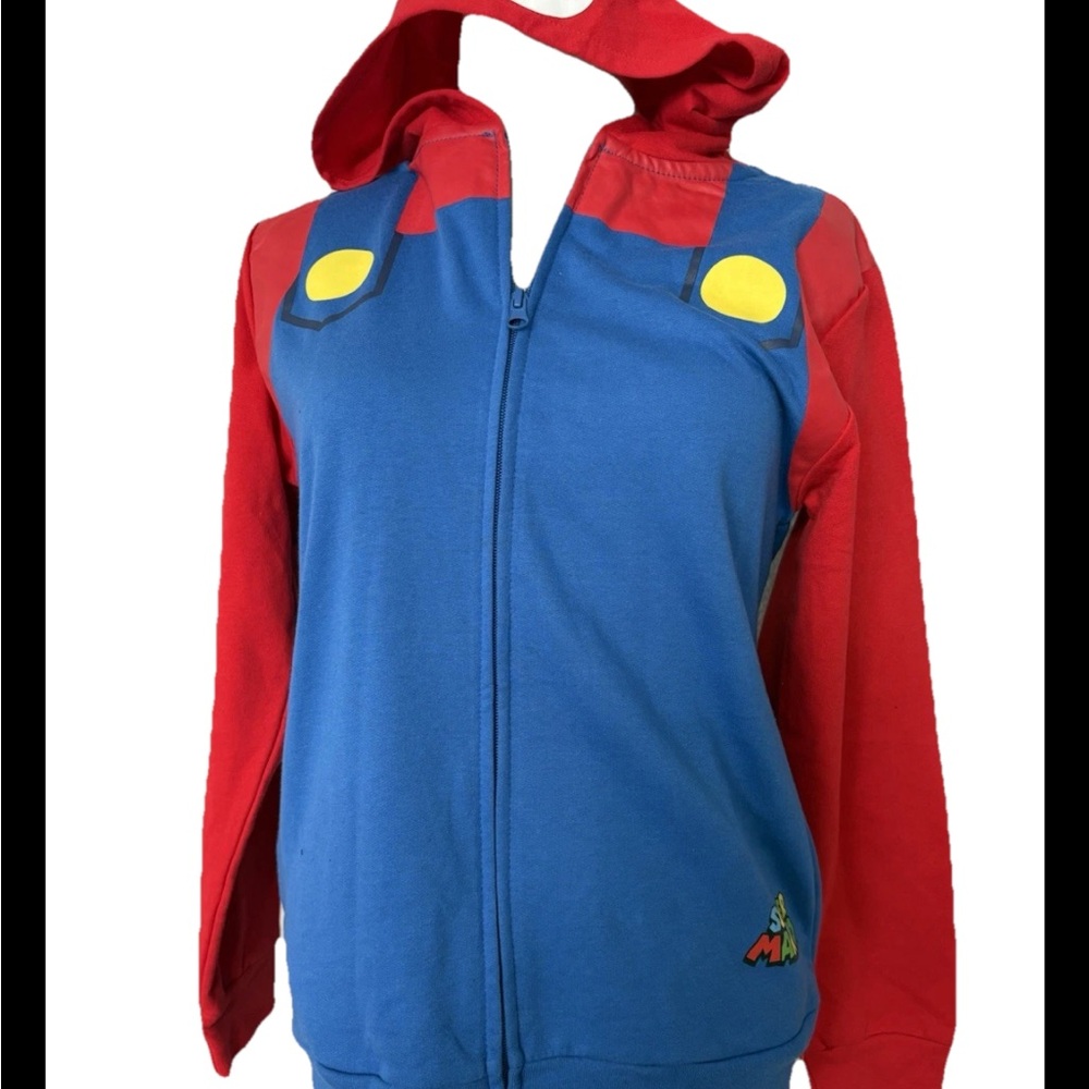 Nintendo Red and Blue Superhero Costume